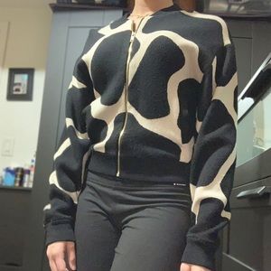 DKNY Cheetah Sweater